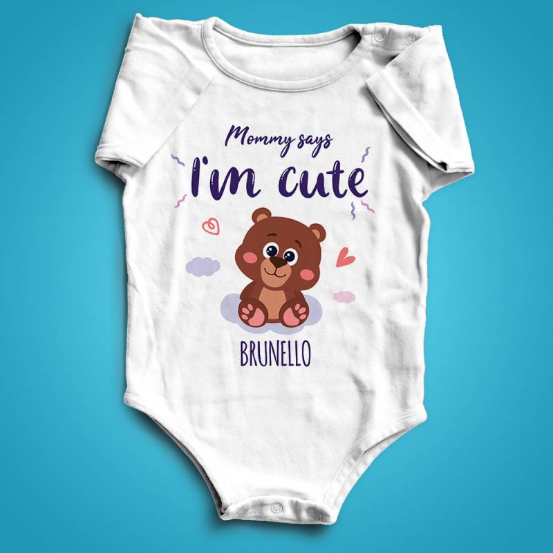 Tutine bambini - I am cute boy