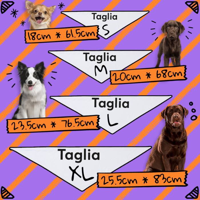 Bandana per cane - Trifoglio dorato