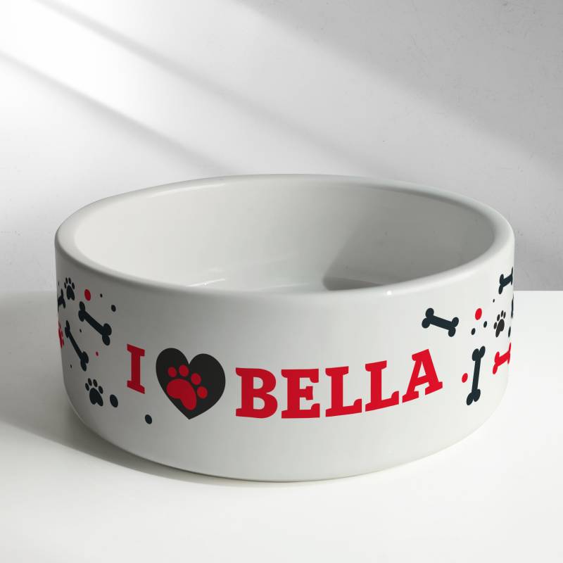 Ciotola in ceramica personalizzata - Amore