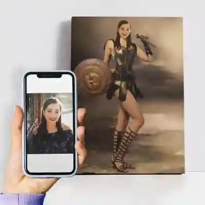 Quadro su Tela Personalizzato Divertente
